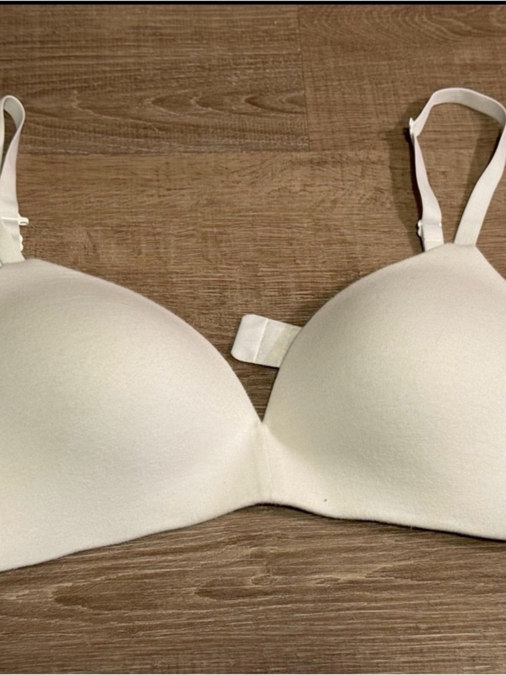 Abrielle white bra wireless 38B